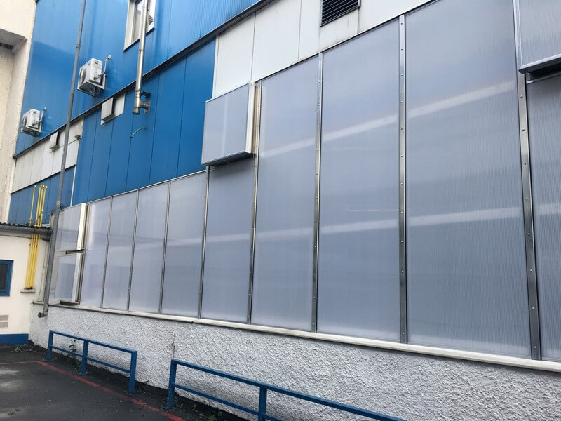 Polycarbonate glazing, CIPI, s.r.o. references